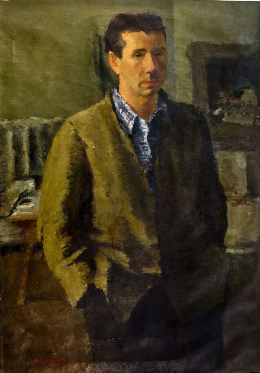 Autoportret, by Ștefan Constantinescu, 1938