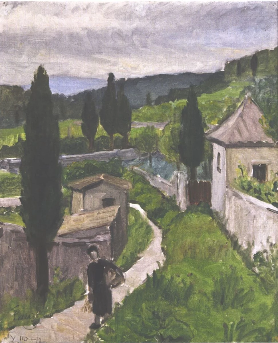 Peisaj din Saint Paul (Kiparezi), by Theodor Pallady, unspecified, 1935