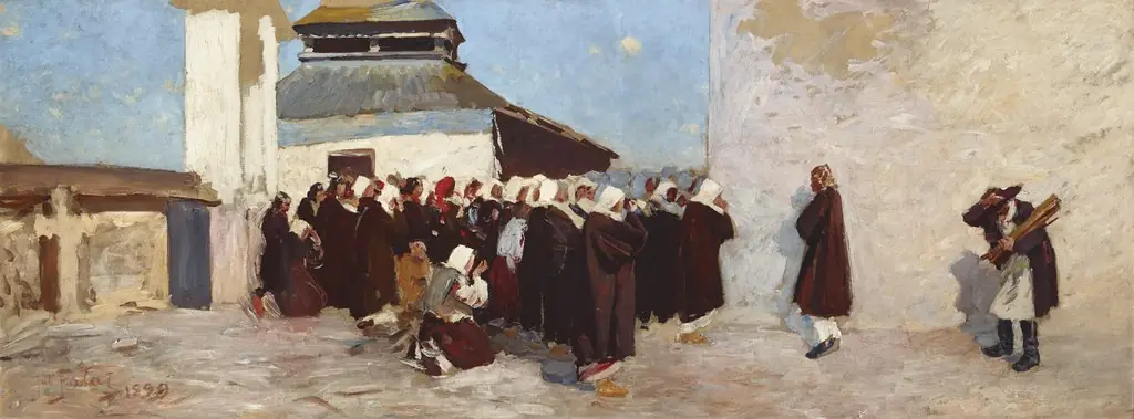 In Front of an Orthodox Church