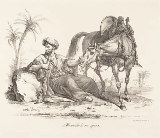 A Mameluck Resting
