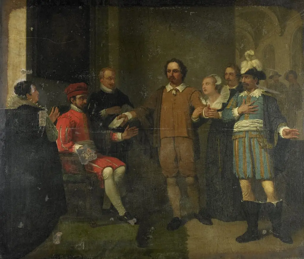 Jacob Simonsz de Rijk Secures from Spanish Governor-General Requesens the Release of Marnix van Sint Aldegonde