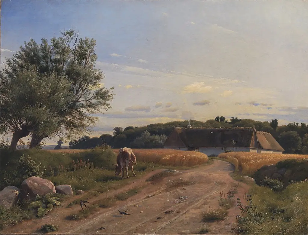 A Croft at Lodskov near Vognserup Manor, Zealand