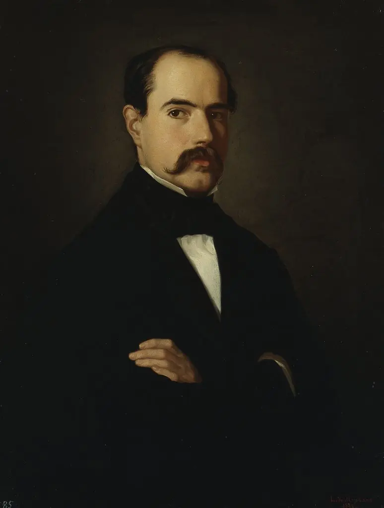 El pintor Francisco Sainz