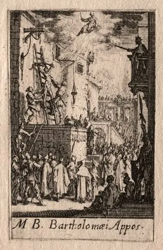 The Martyrdom of the Apostles:  St. Bartholomew