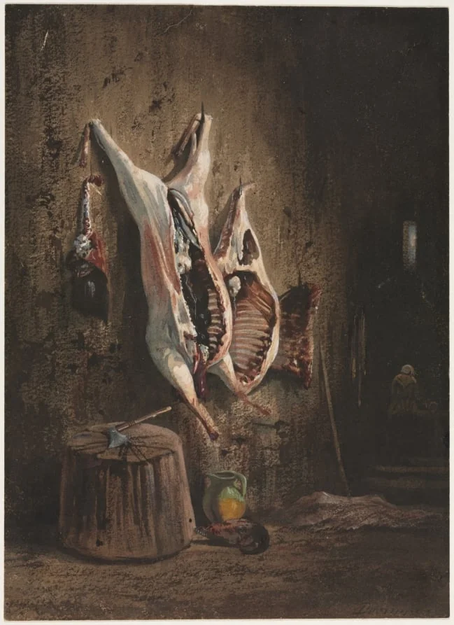 Carcasses, by Alexandre Gabriel Decamps, 1850