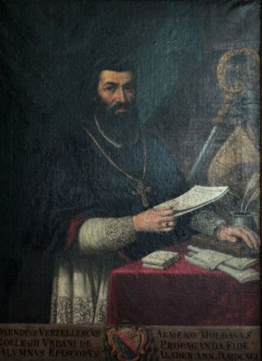 Episcopul Oxendius Verzerescul, by Unknown, unspecified, 1850