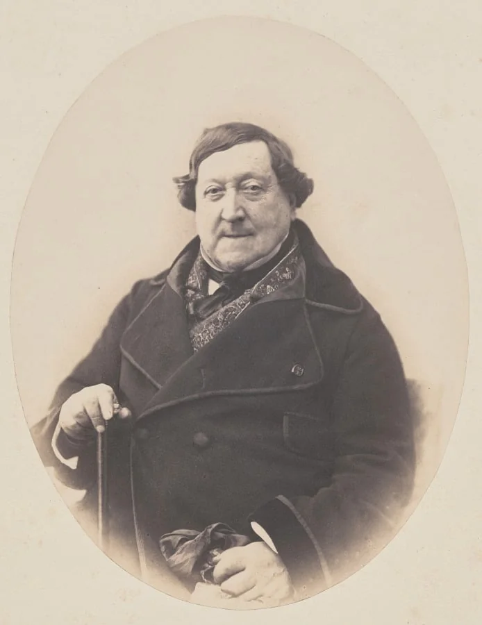 Gioachino Antonio Rossini, by Nadar, 1856