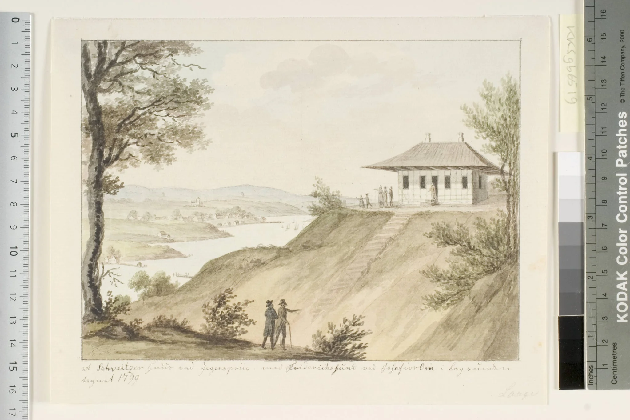 Schweizerhuset ved Jægerspris, by Unknown, unspecified, 1799
