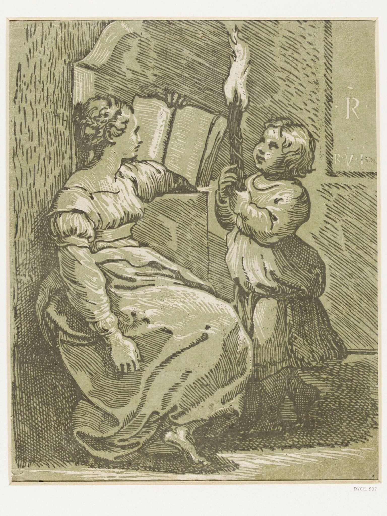 Untitled, by Ugo da Carpi, 1500
