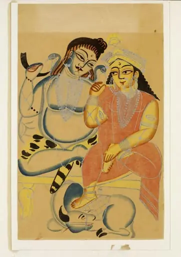 Shiva, Parvati and Nandi