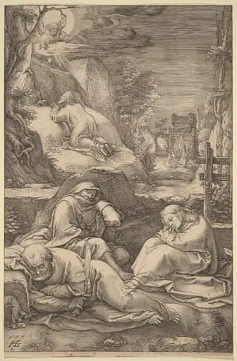 Christ on the Mount of Olives