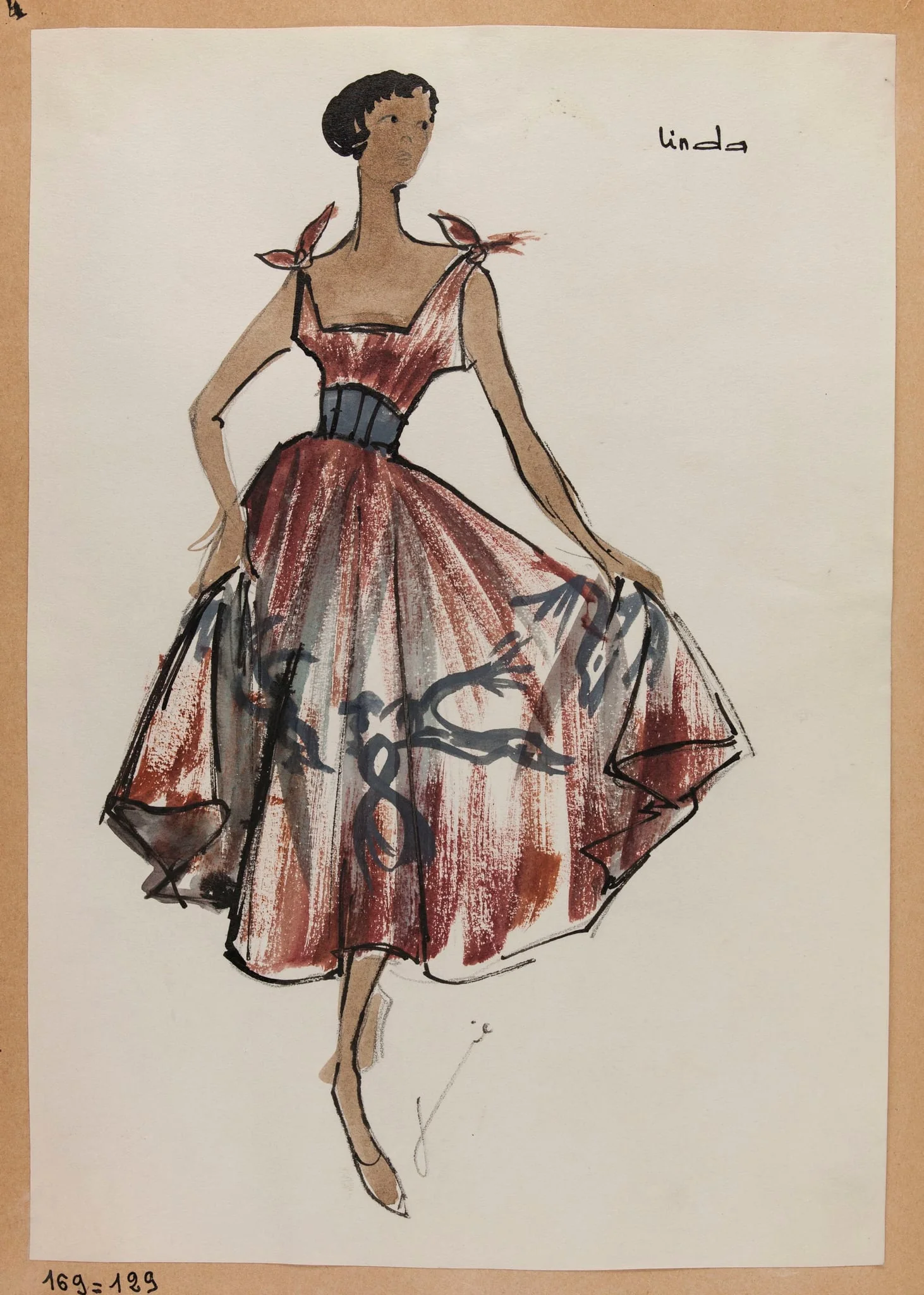 Linda, by Marie-Louise Carven, 1951