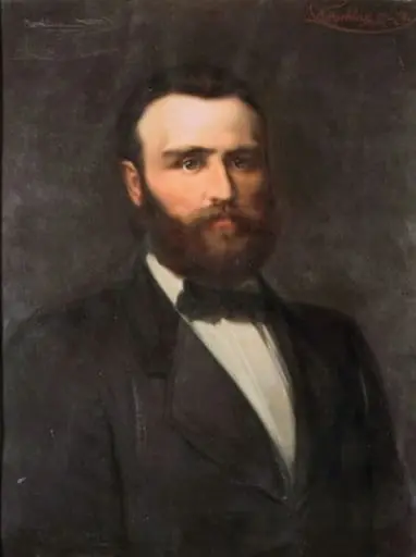 Franz Gebbels, portret