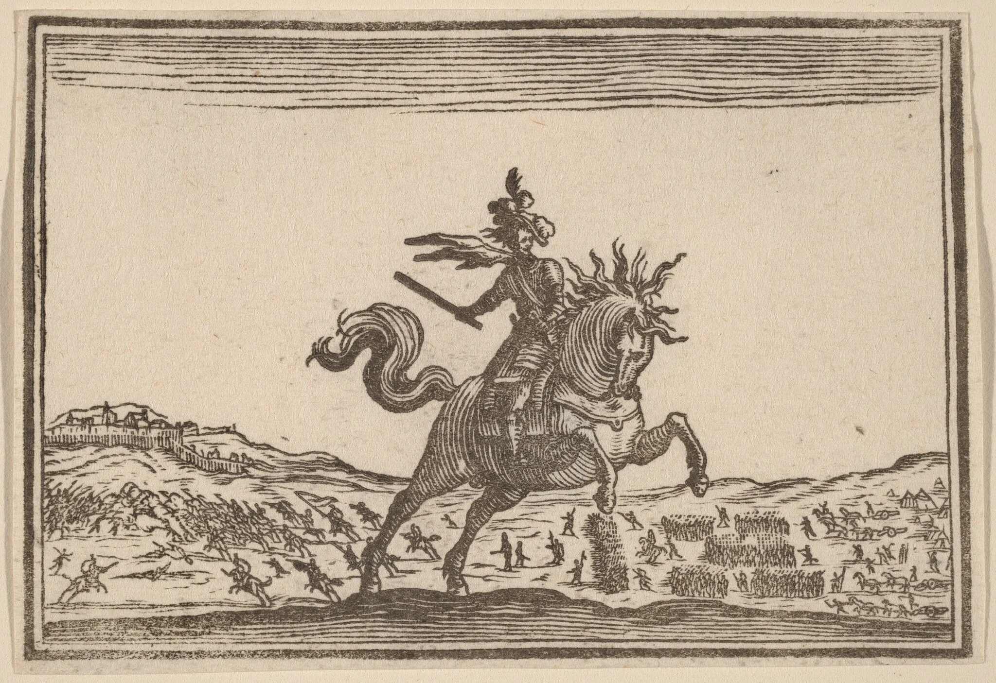 Military Commander on Horseback