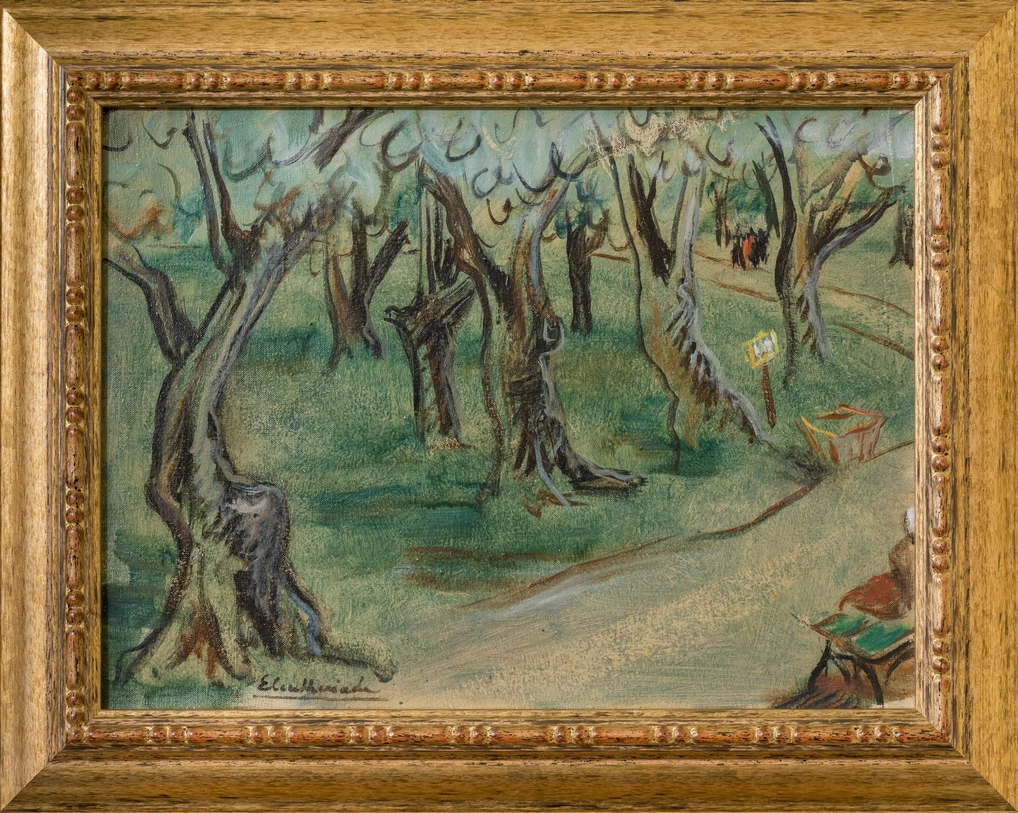 MĂSLINI LA CIMIEZ, by Micaela Eleutheriade, unspecified, 1941