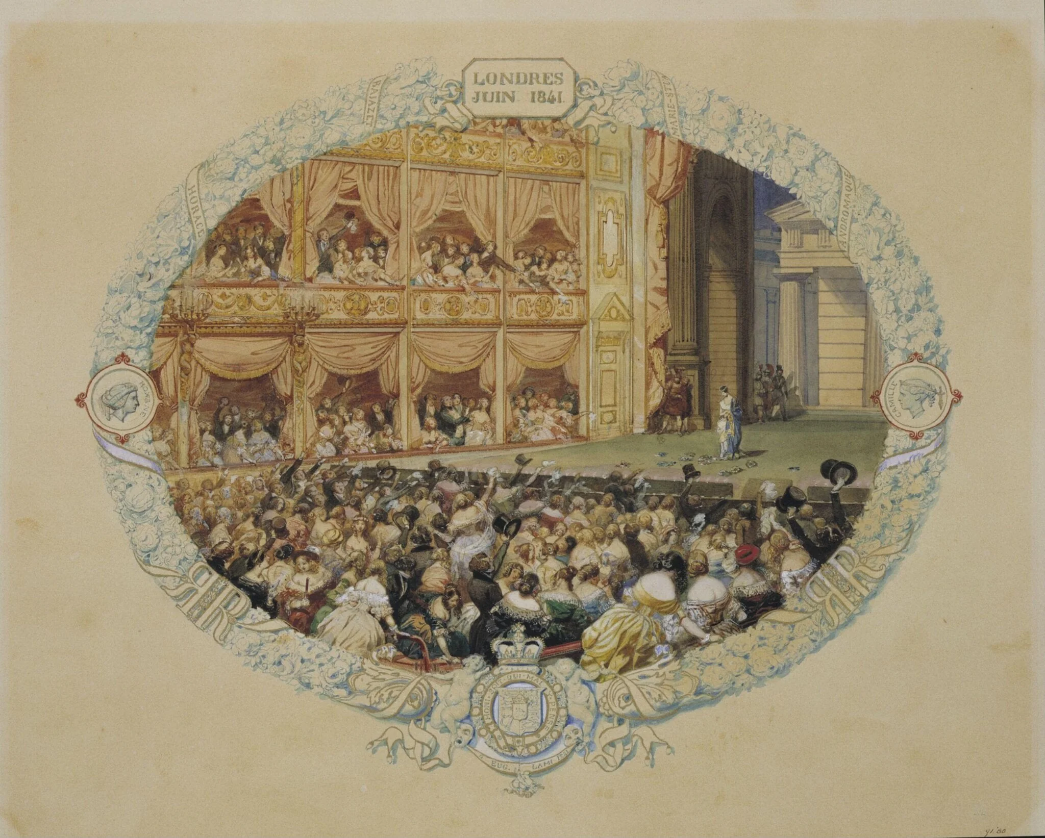 Interior of Her Majesty's Theatre