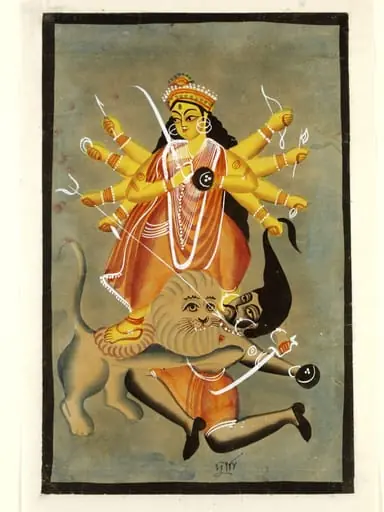 Durga and Mahishasura