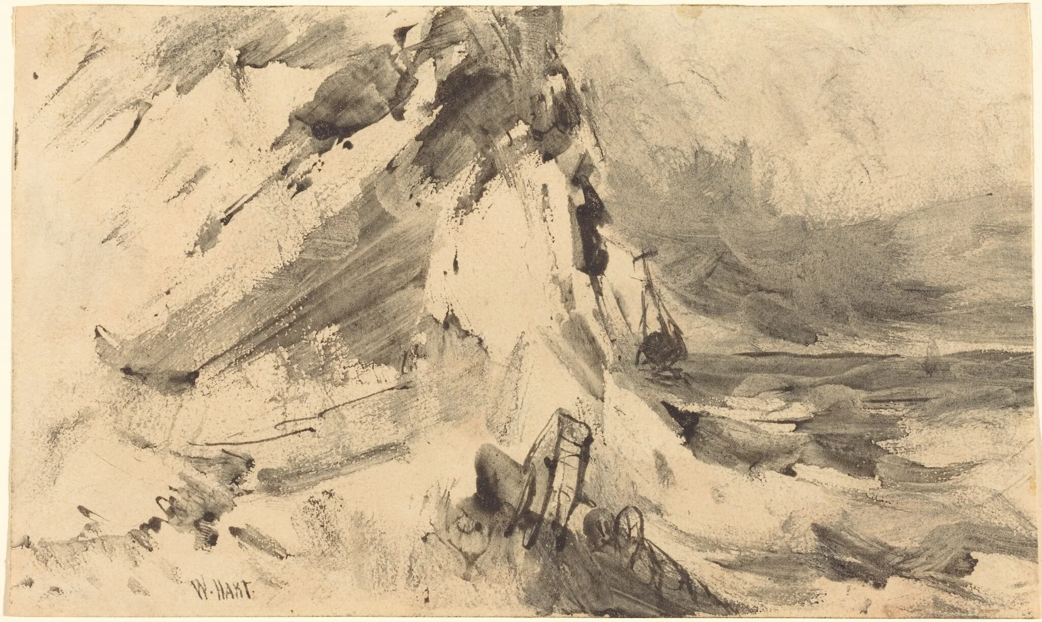 Shipwreck in Storm