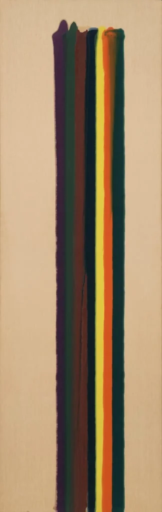 Untitled, by Morris Louis, paint, 1962