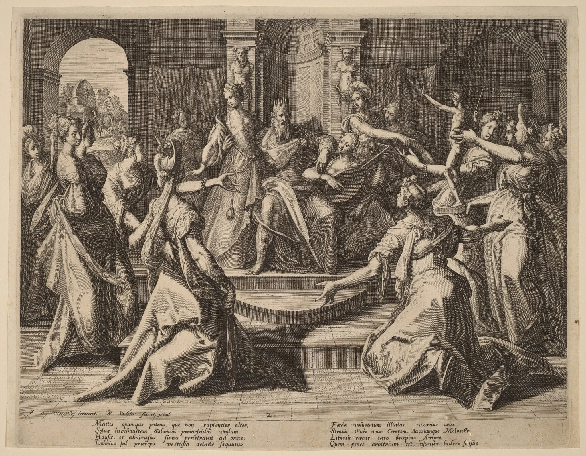 Solomon Led to Idolatry by His Wives