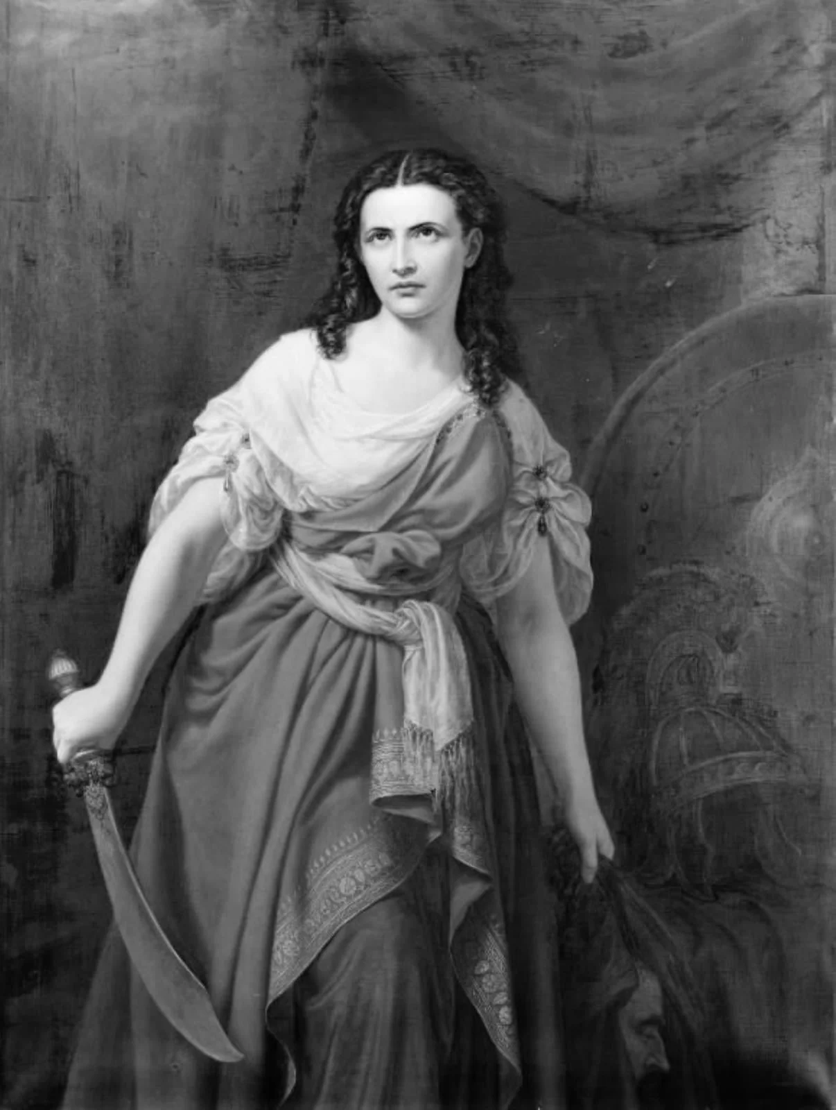Judith med Holofernes' hoved, by Unknown, 1851