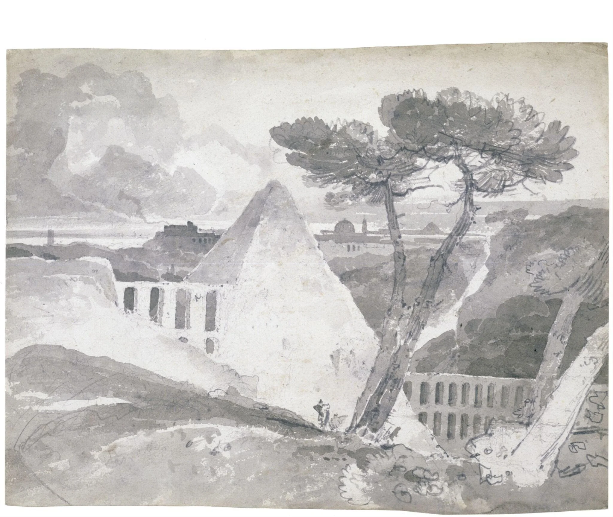 "Towered cities please us then...", by John Sell Cotman, 1850
