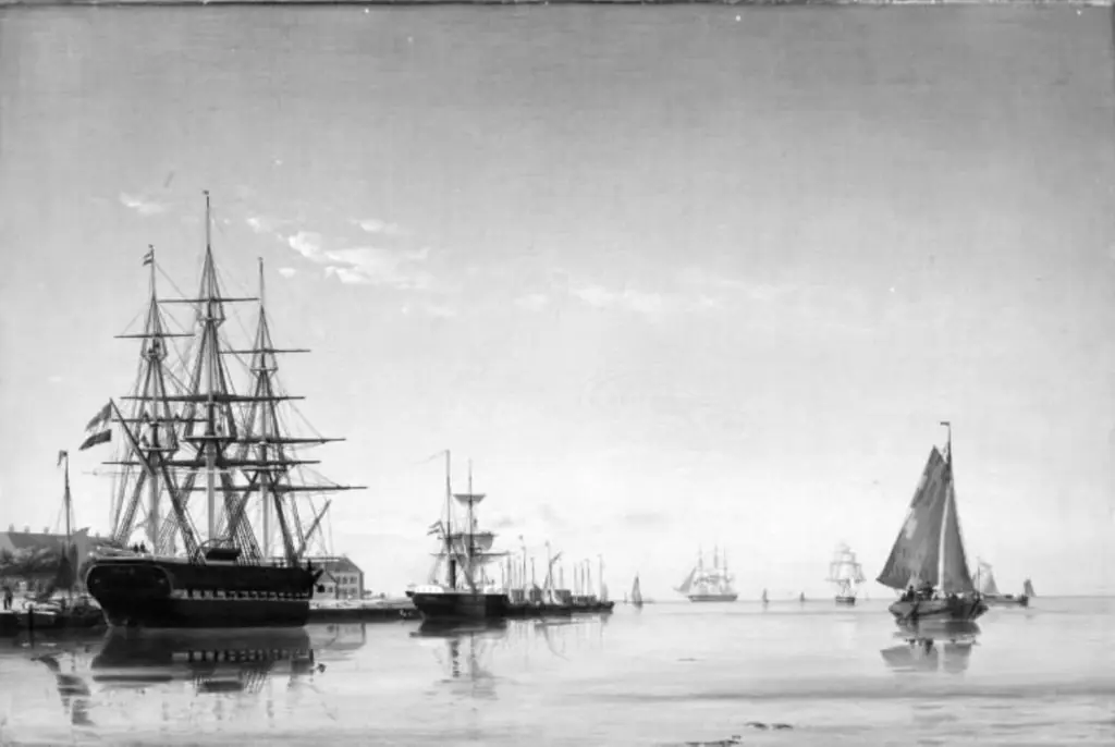 The Harbour at Nieuwe Diep in North Holland