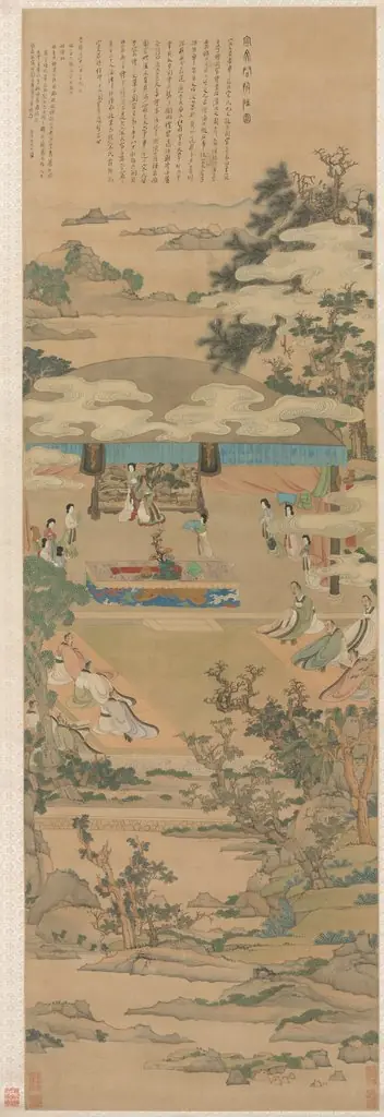 Lady Xuanwen Giving Instruction on the Rites of Zhou
