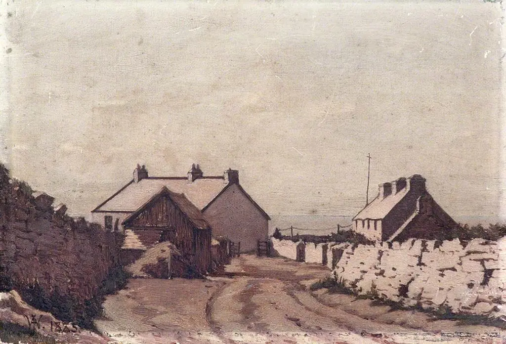 Road to Worm's Head Cottage, Gower