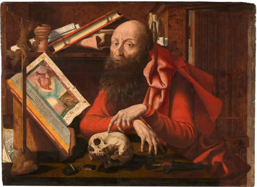 Saint Jerome in his Study