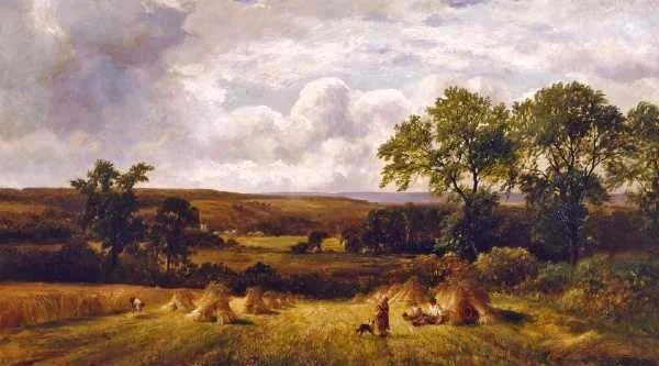 Harvest Scene, by George Turner, unspecified, 1891