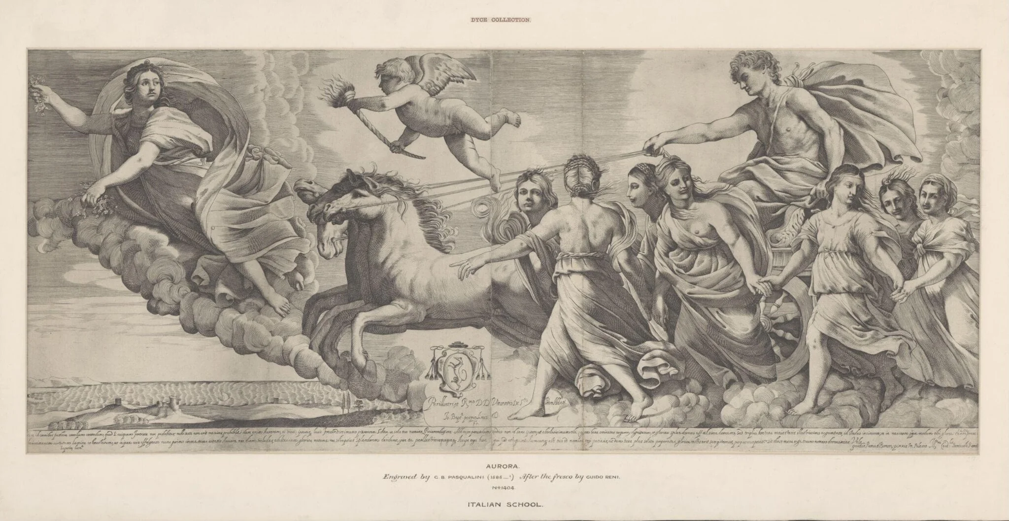 Aurora, by Giovanni Battista Pasqualini, 1650