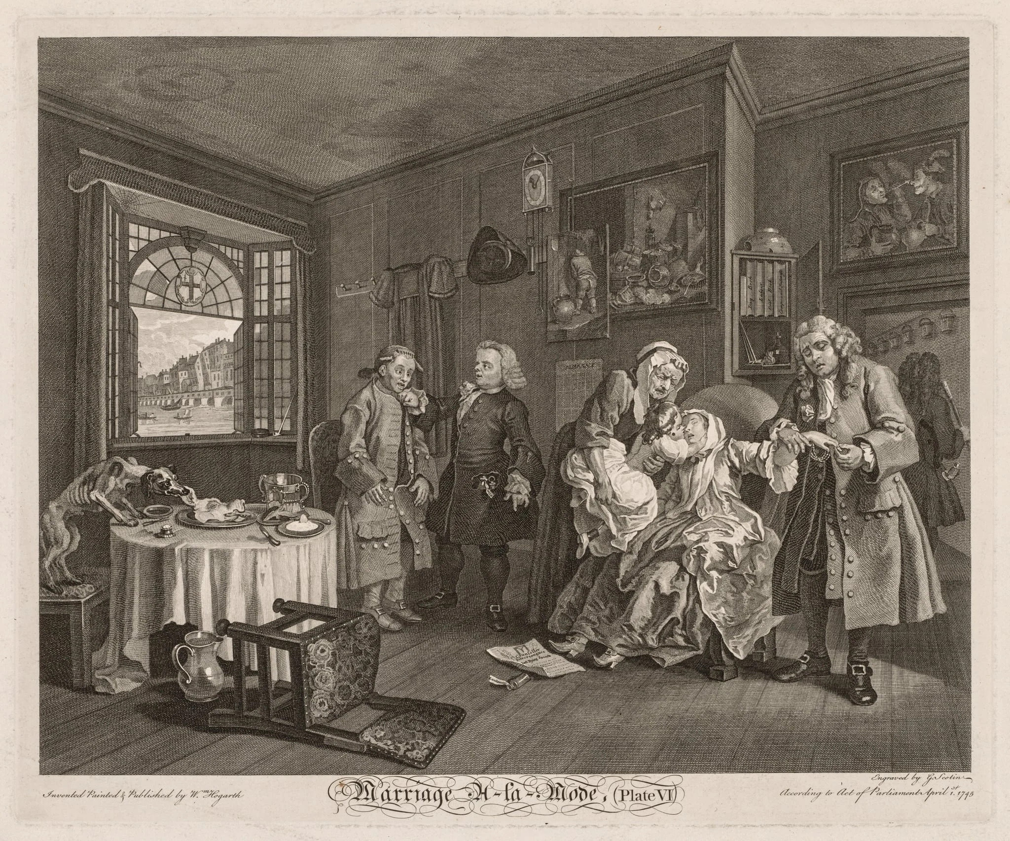 Marriage à la Mode:  The Death of the Countess