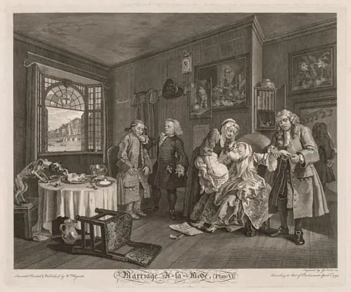 Marriage à la Mode:  The Death of the Countess