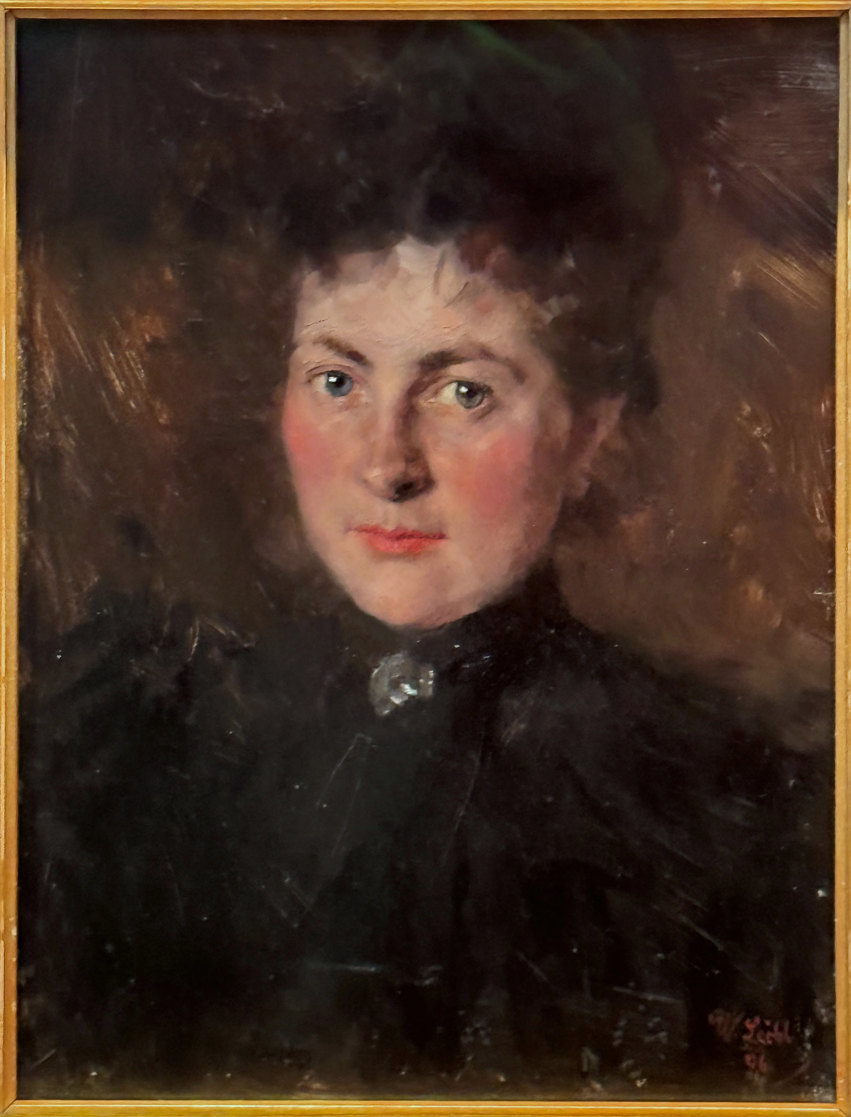 Q136285876, by Wilhelm Leibl, oil, 1898