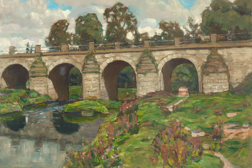 Palace Bridge over the Yauza River. Lefortovo