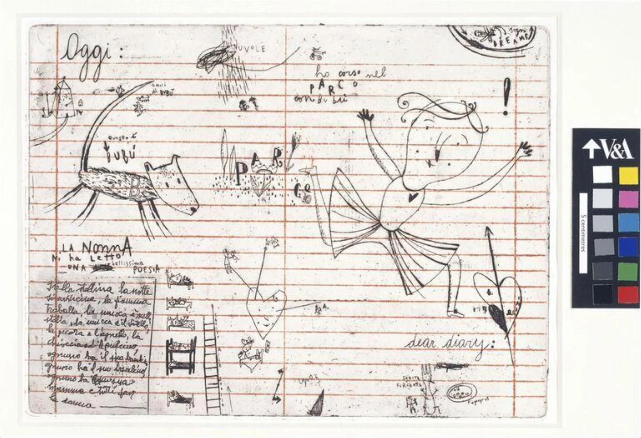 Dear Diary, by Sara Fanelli, 1998
