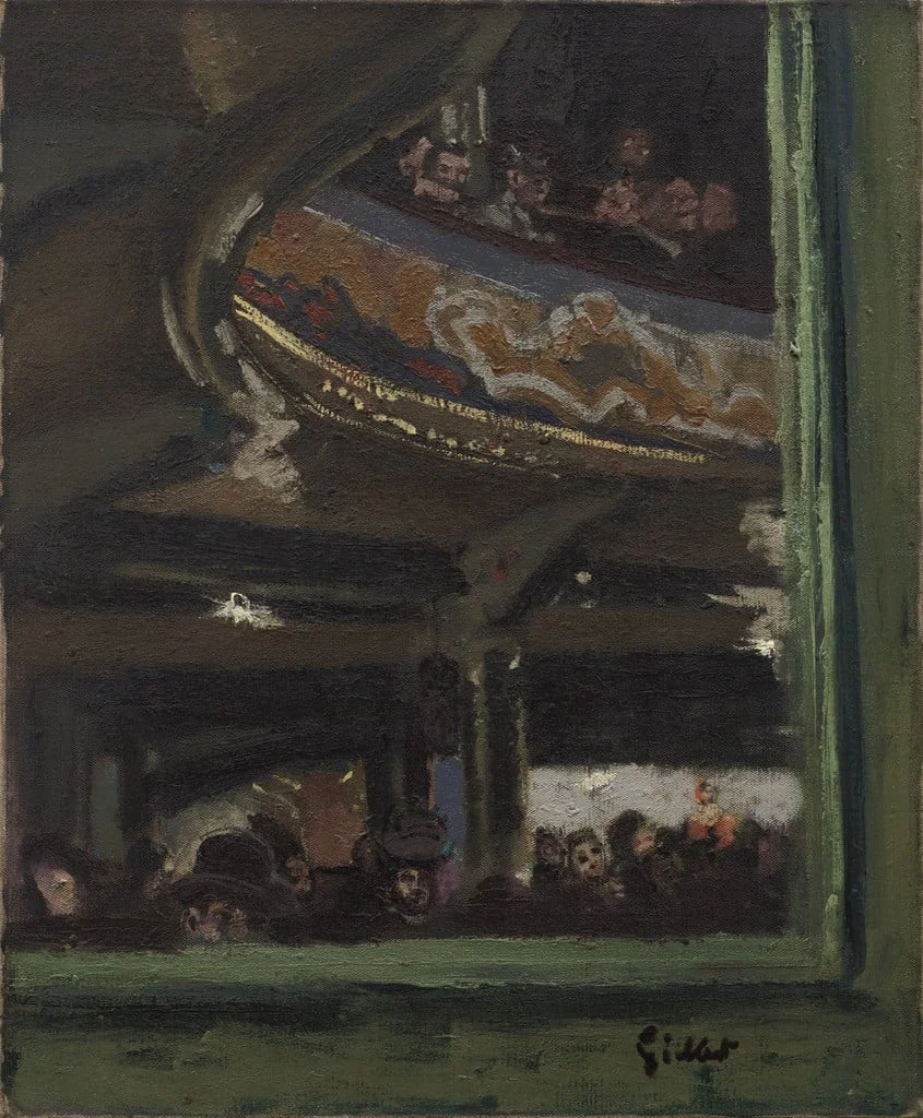 Untitled, by Walter Sickert, oil, 1907