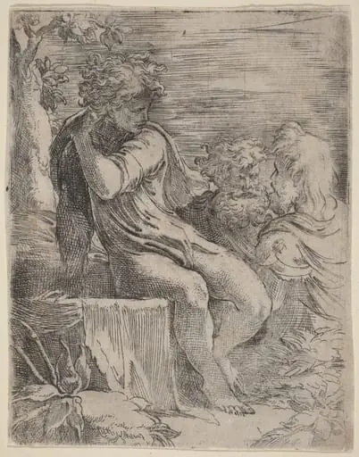 The Boy and Two Old Men