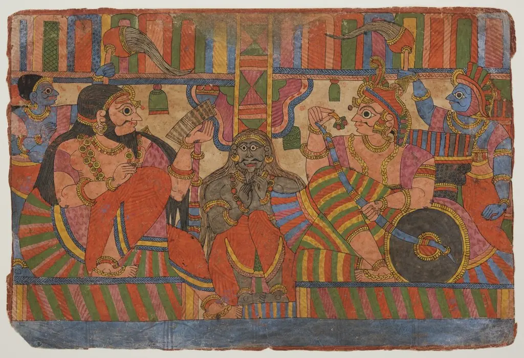 Scene from the Ramayana