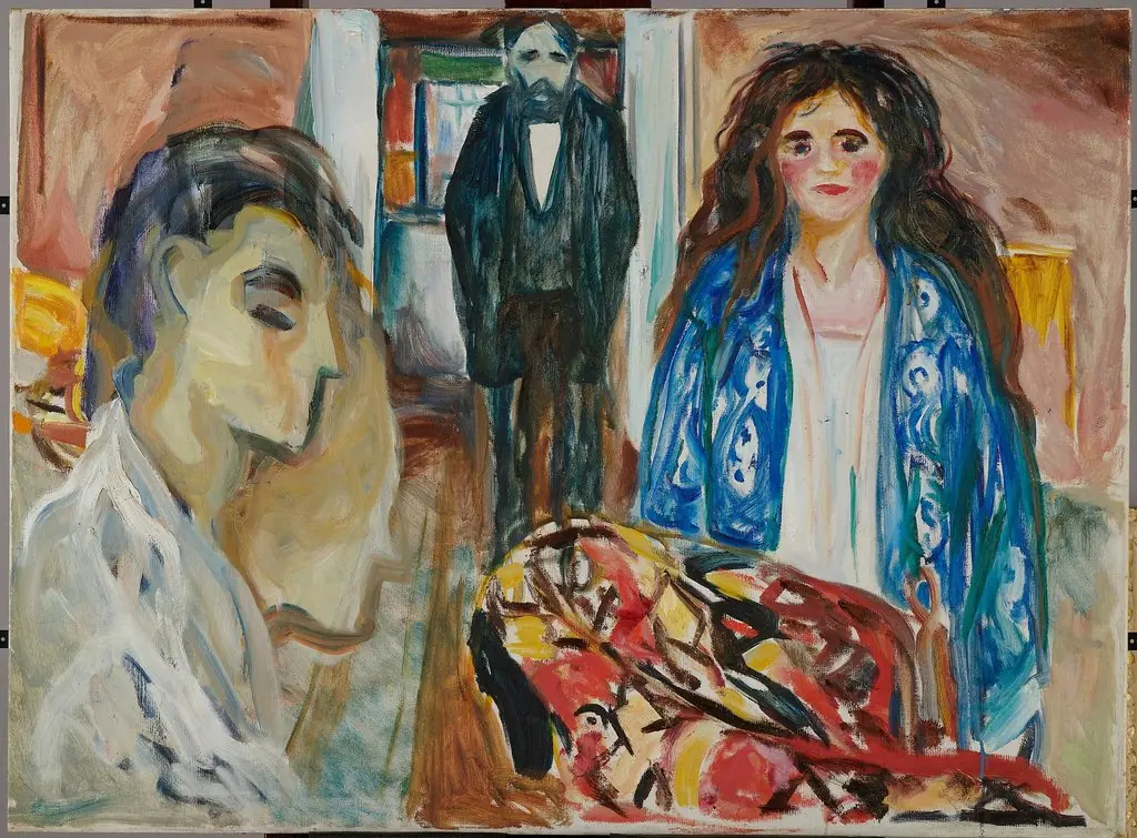 The Artist and his Model. Jealousy-Theme