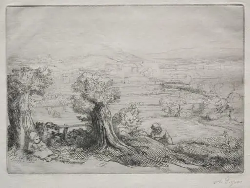 Souvenir d'un Vallée en Bourgogne