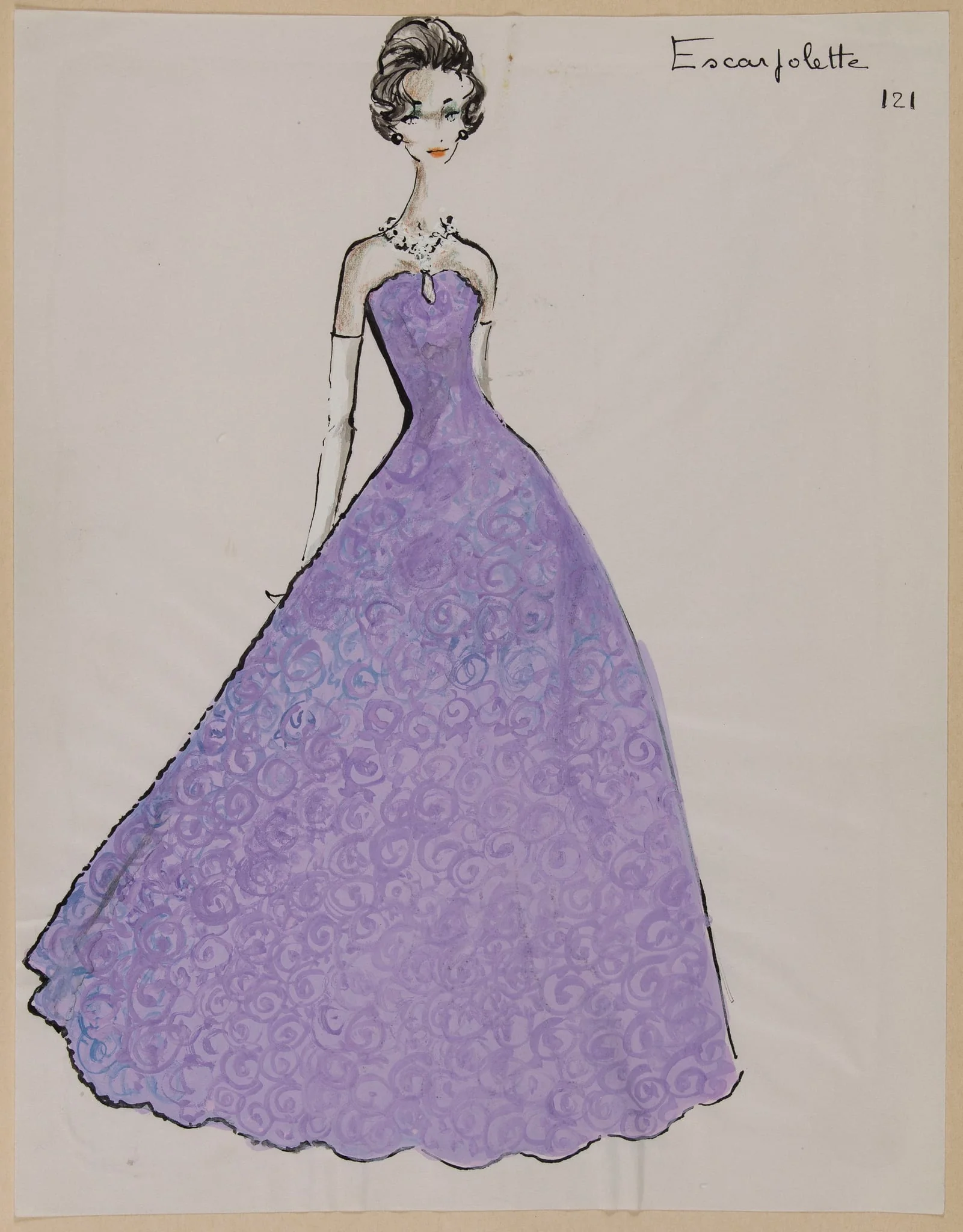 Escarpolette, by Carven, 1960