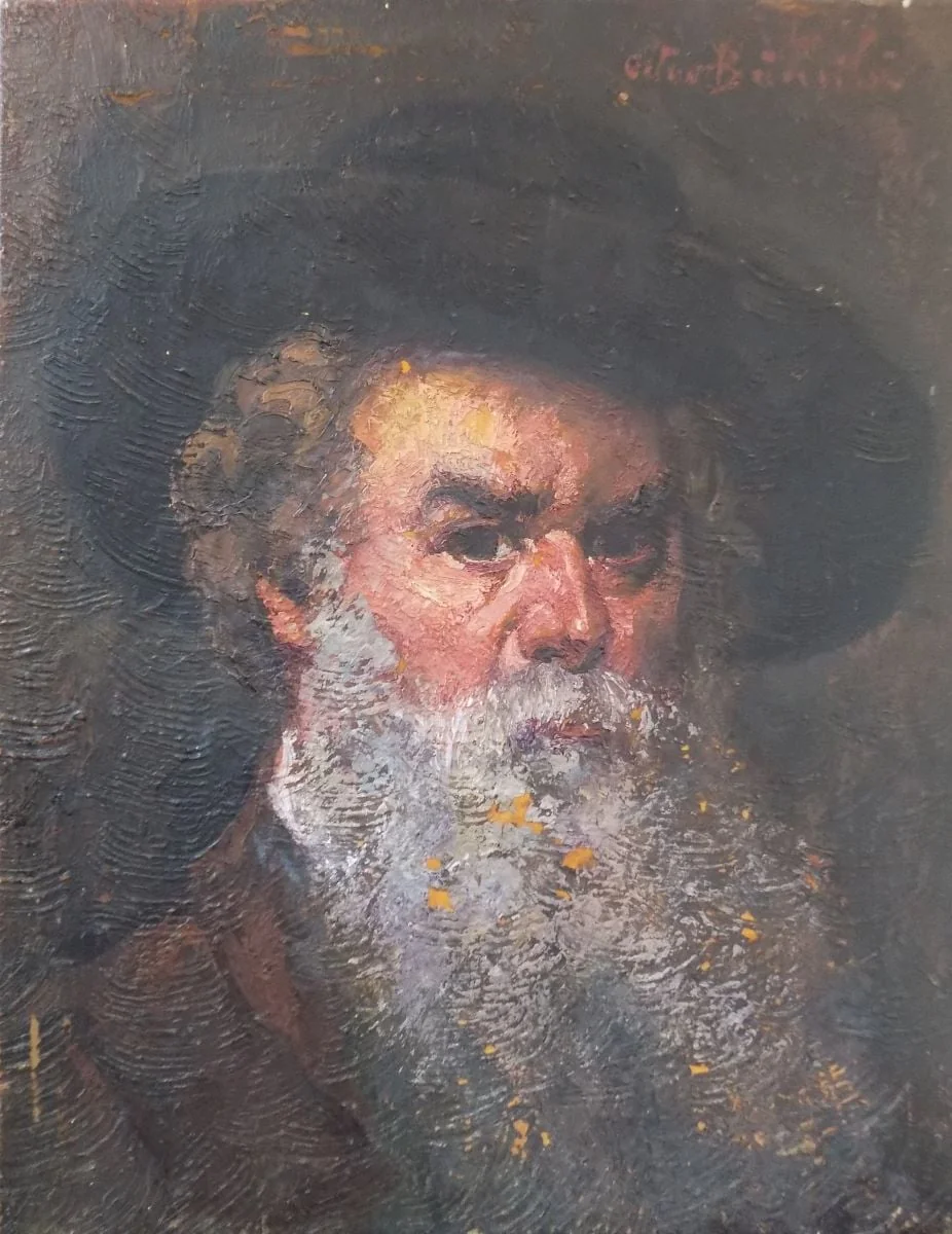 Autoportret, by Octav Băncilă, unspecified