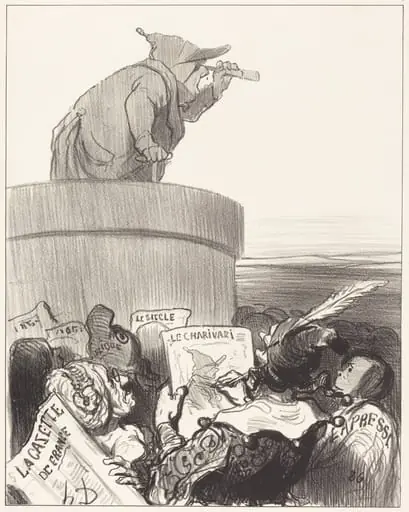 Le Constitutionnel contemplant l'horizon politique