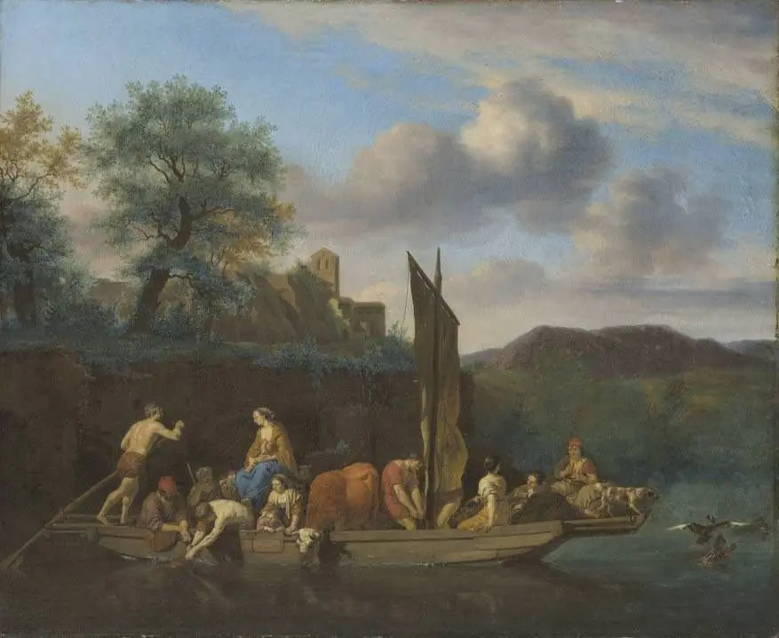 Landscape with Ferry