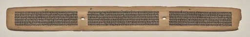 Text, folio 160 (recto), from a Manuscript of the Perfection of Wisdom in Eight Thousand Lines (Ashtasahasrika Prajnaparamita-sutra)