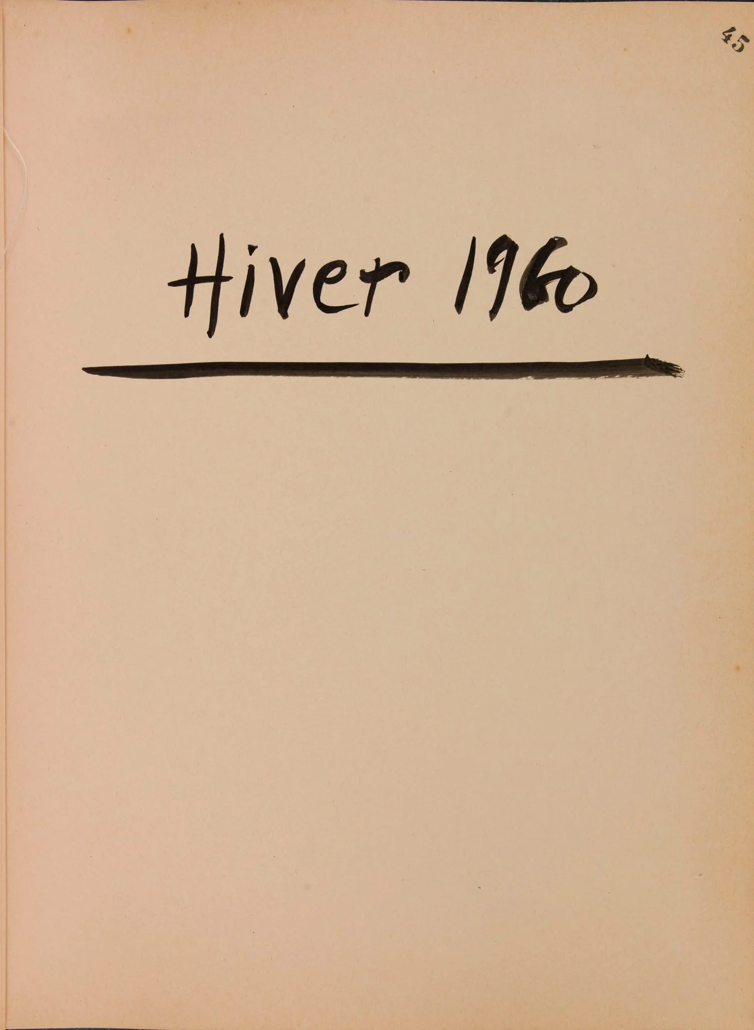 Hiver 1960, by Carven, 1959