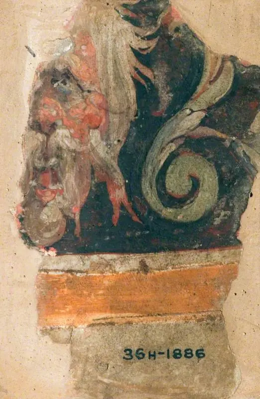 Decorative Pattern (fragment of a wall decoration)