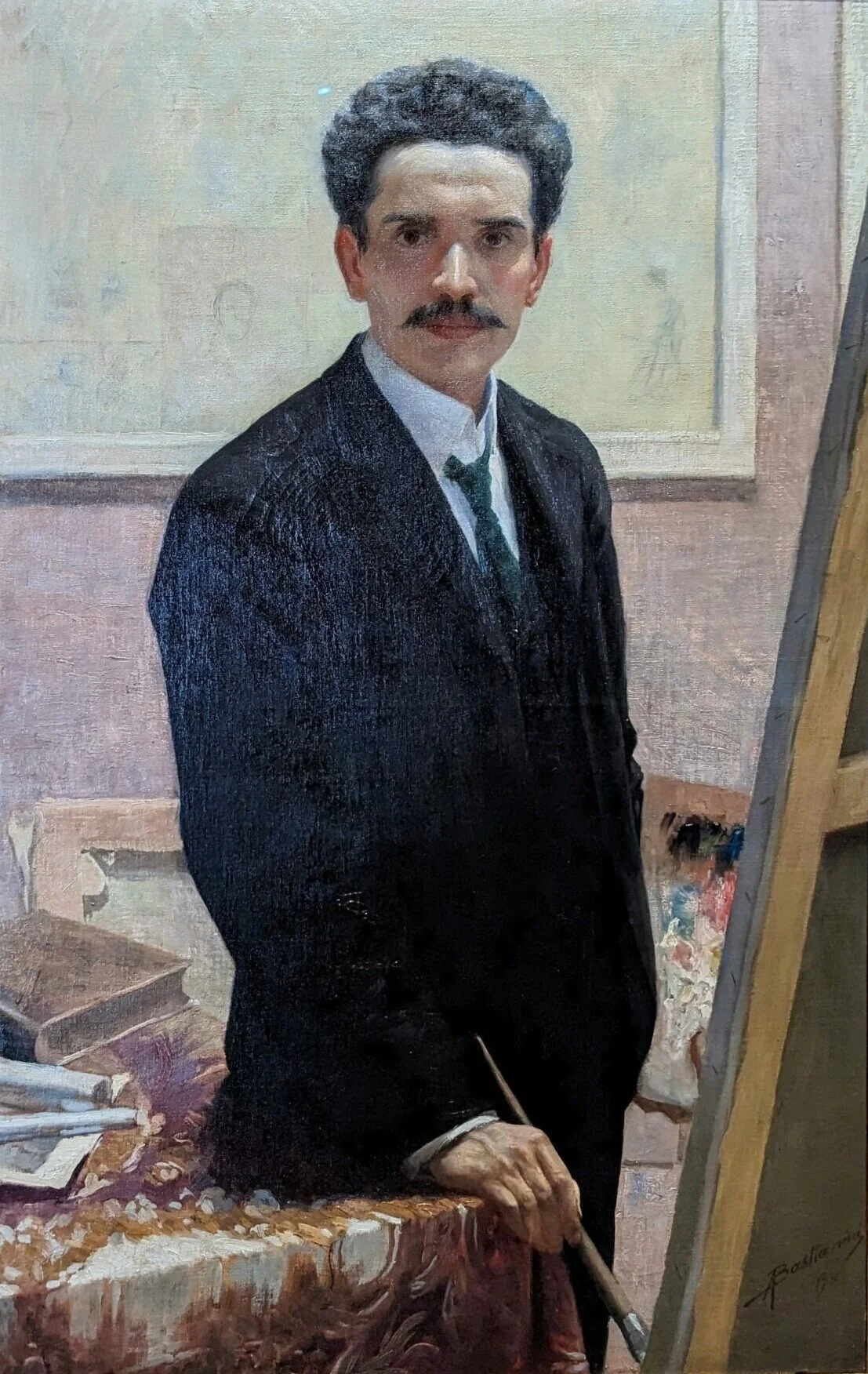 Self-portrait of Augusto Bastianini